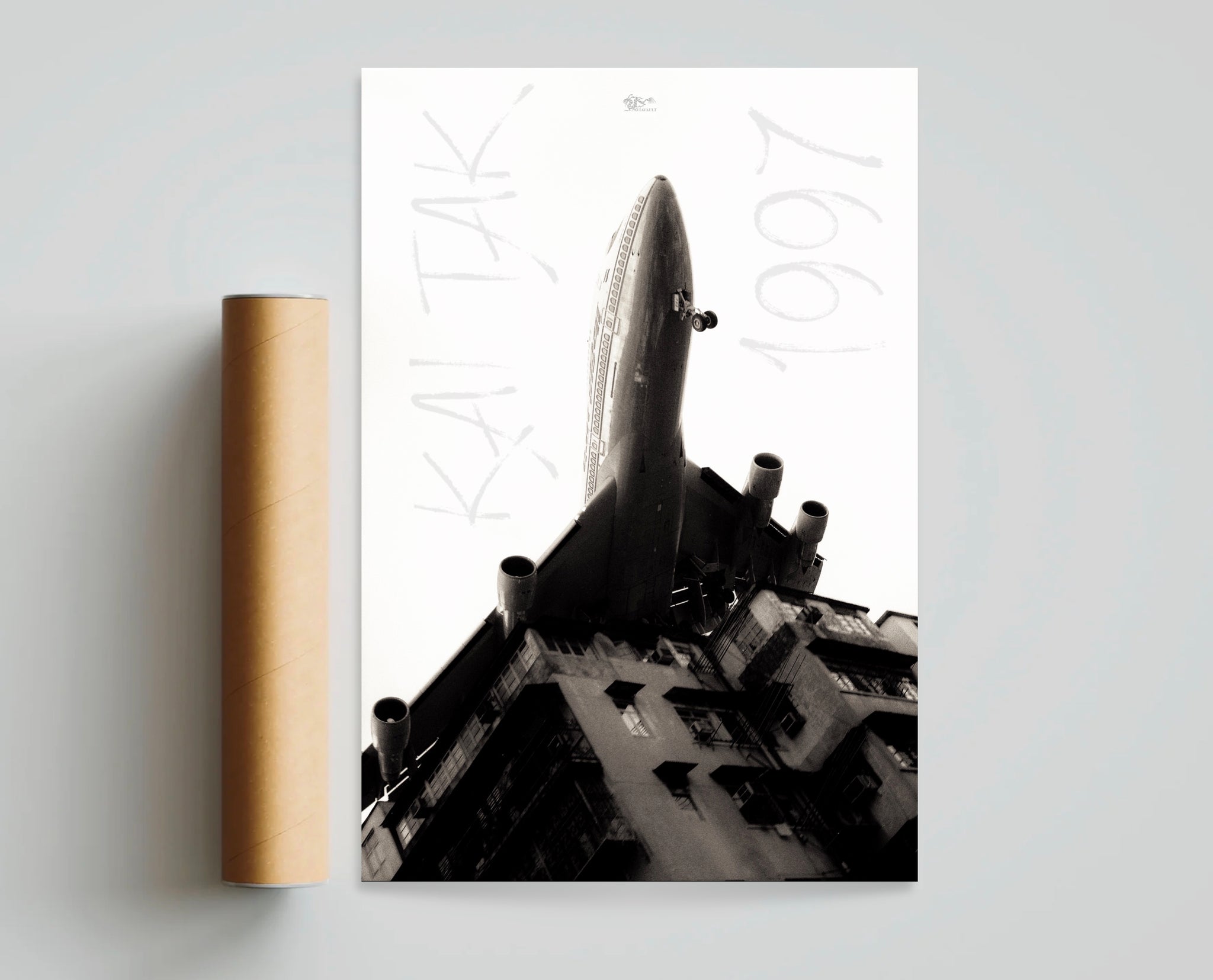 "KAI TAK 1997" Vintage Poster
