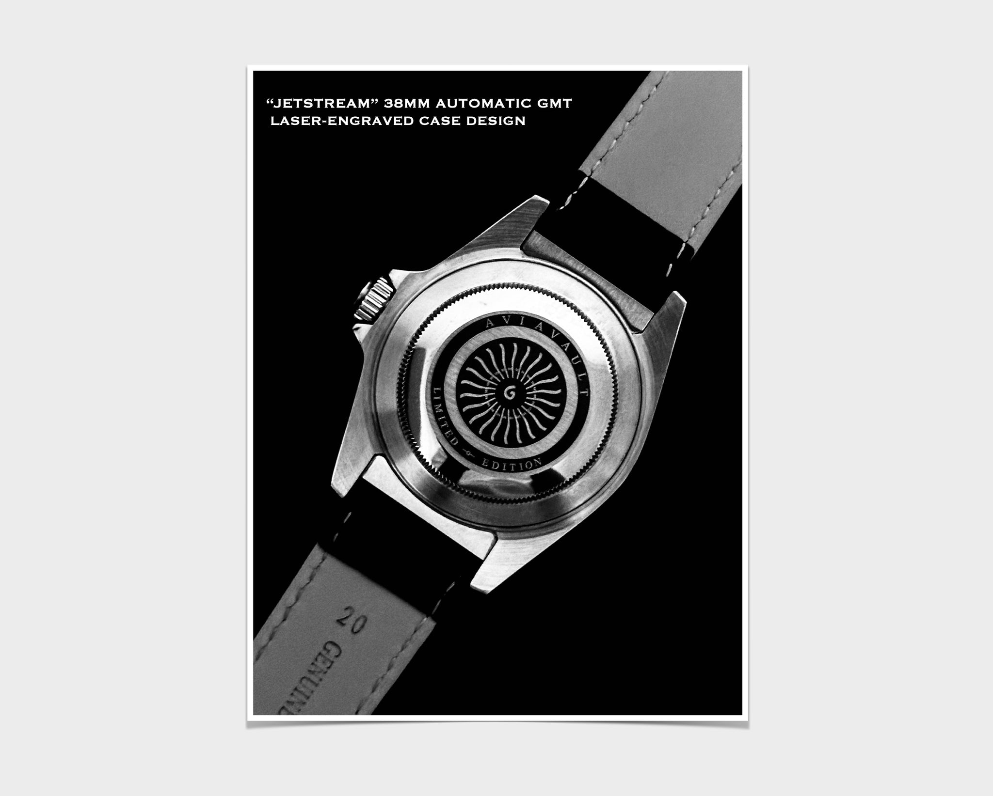 "JETSTREAM" 38MM AUTOMATIC GMT