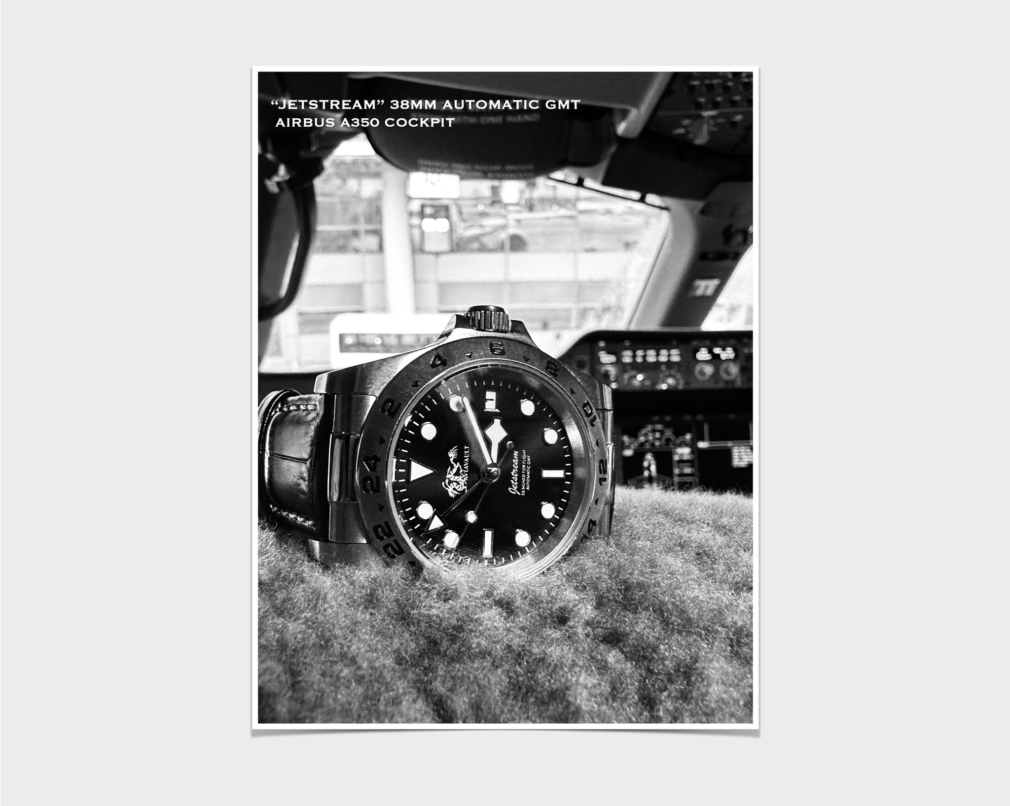 "JETSTREAM" 38MM AUTOMATIC GMT