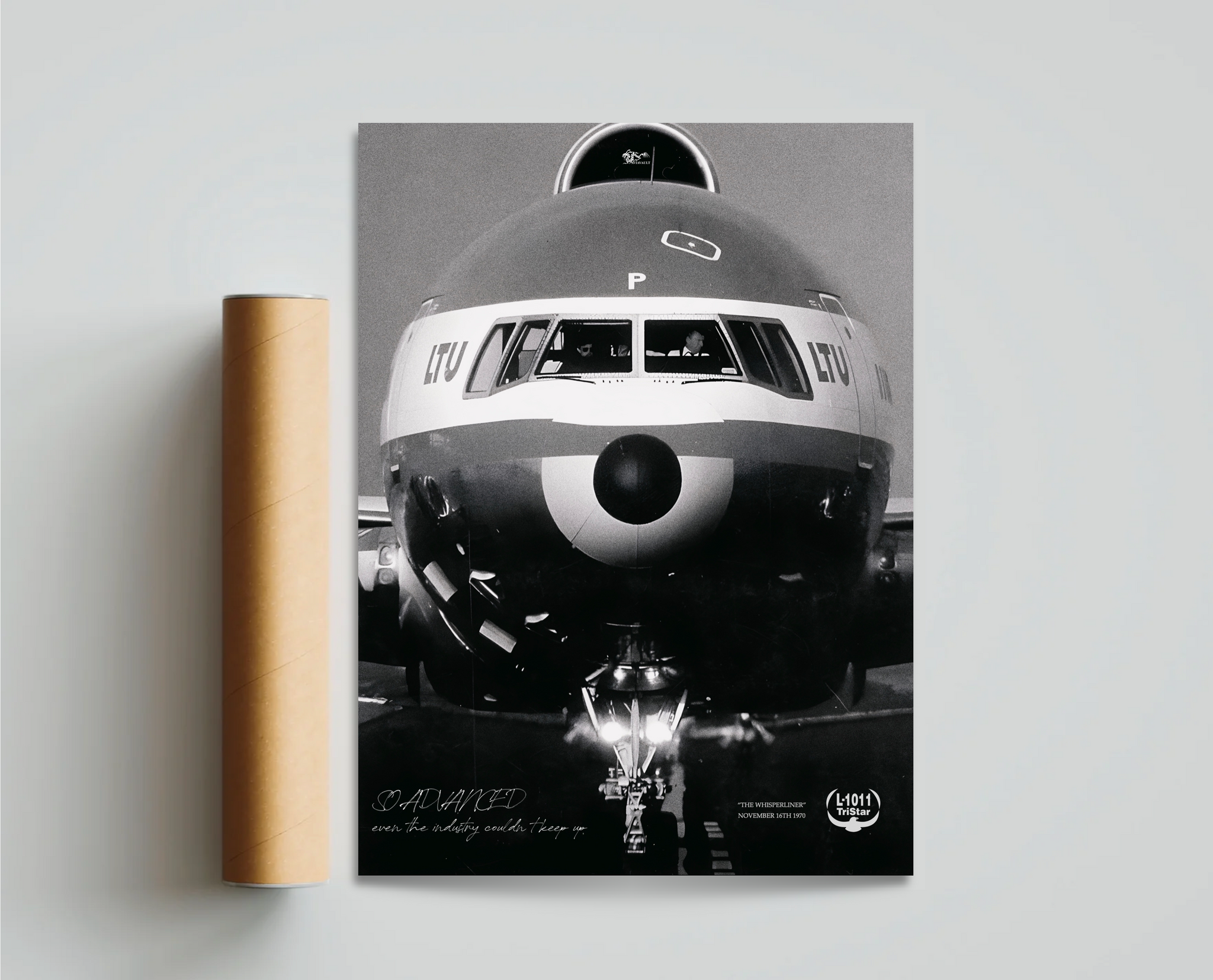 "LOCKHEED TRISTAR" Vintage Poster