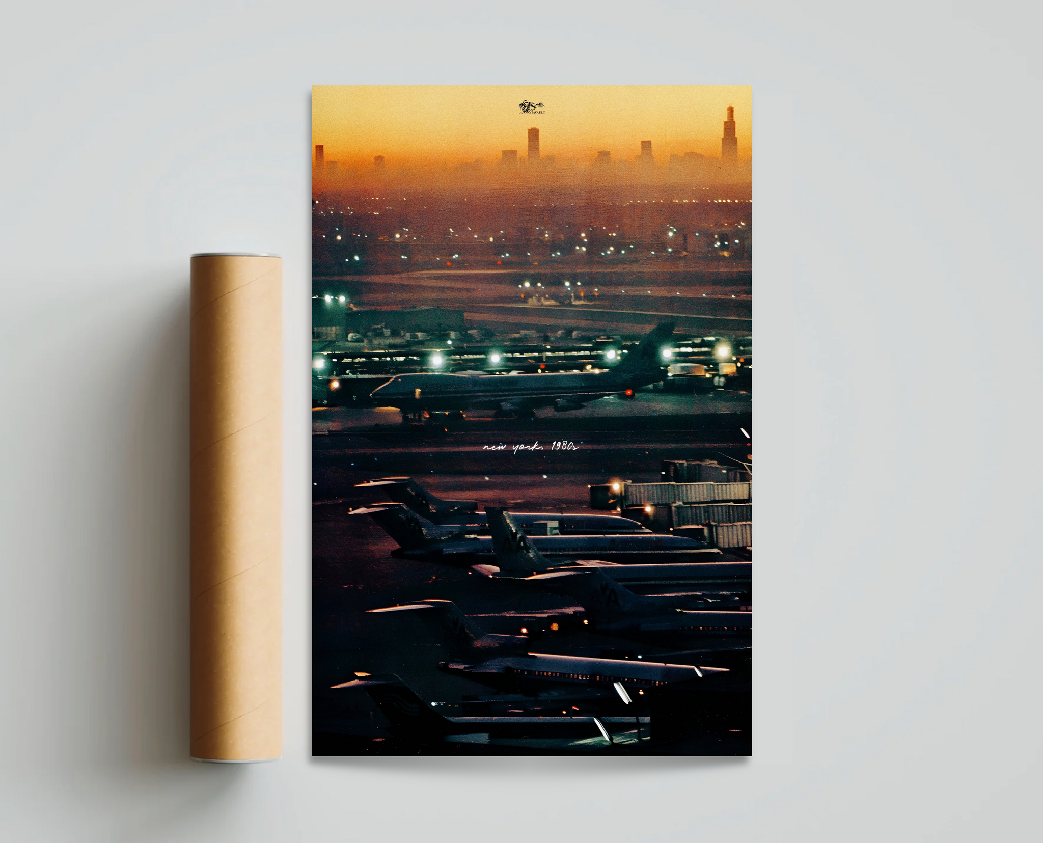 "New York 1980s" Vintage Poster