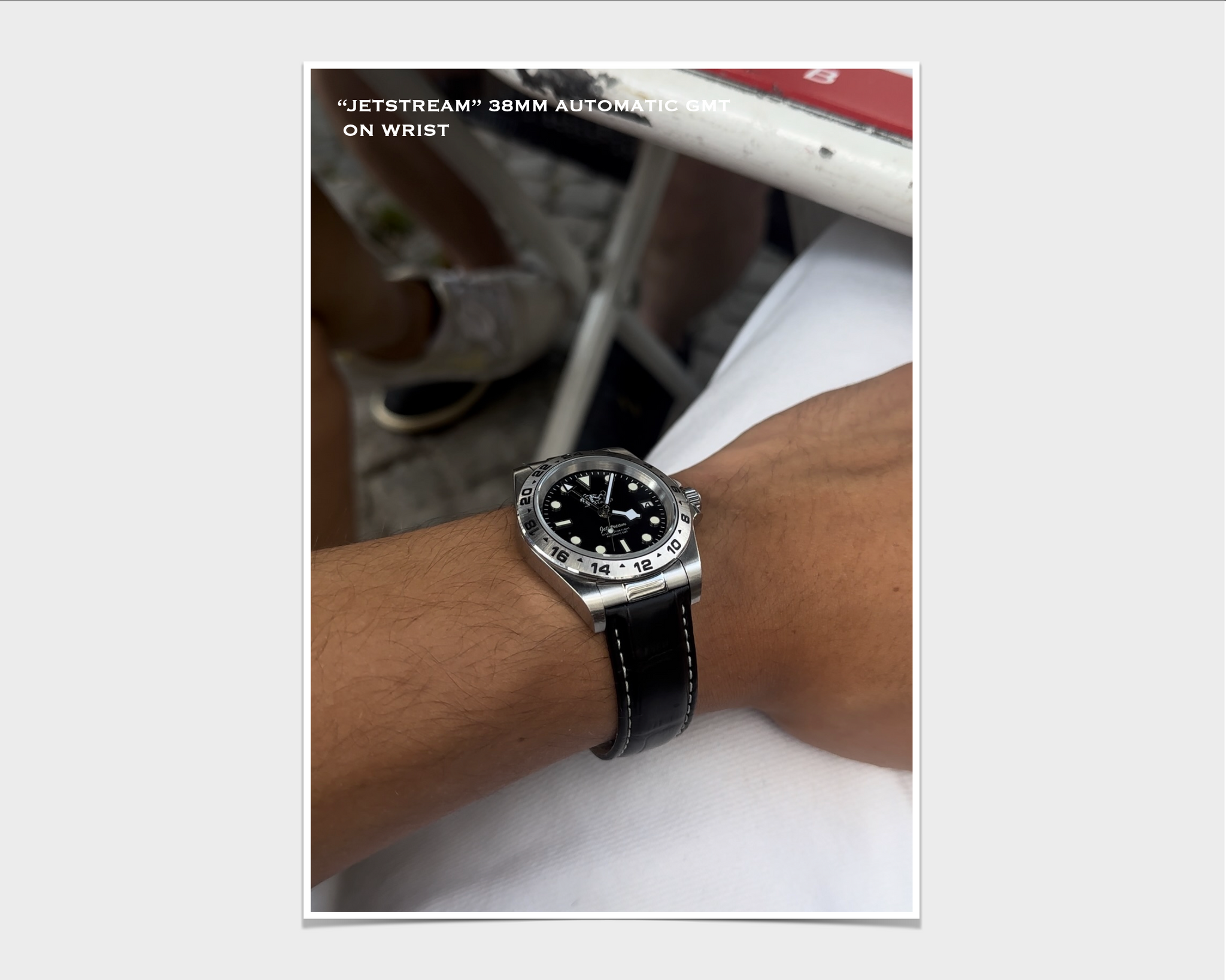 "JETSTREAM" 38MM AUTOMATIC GMT
