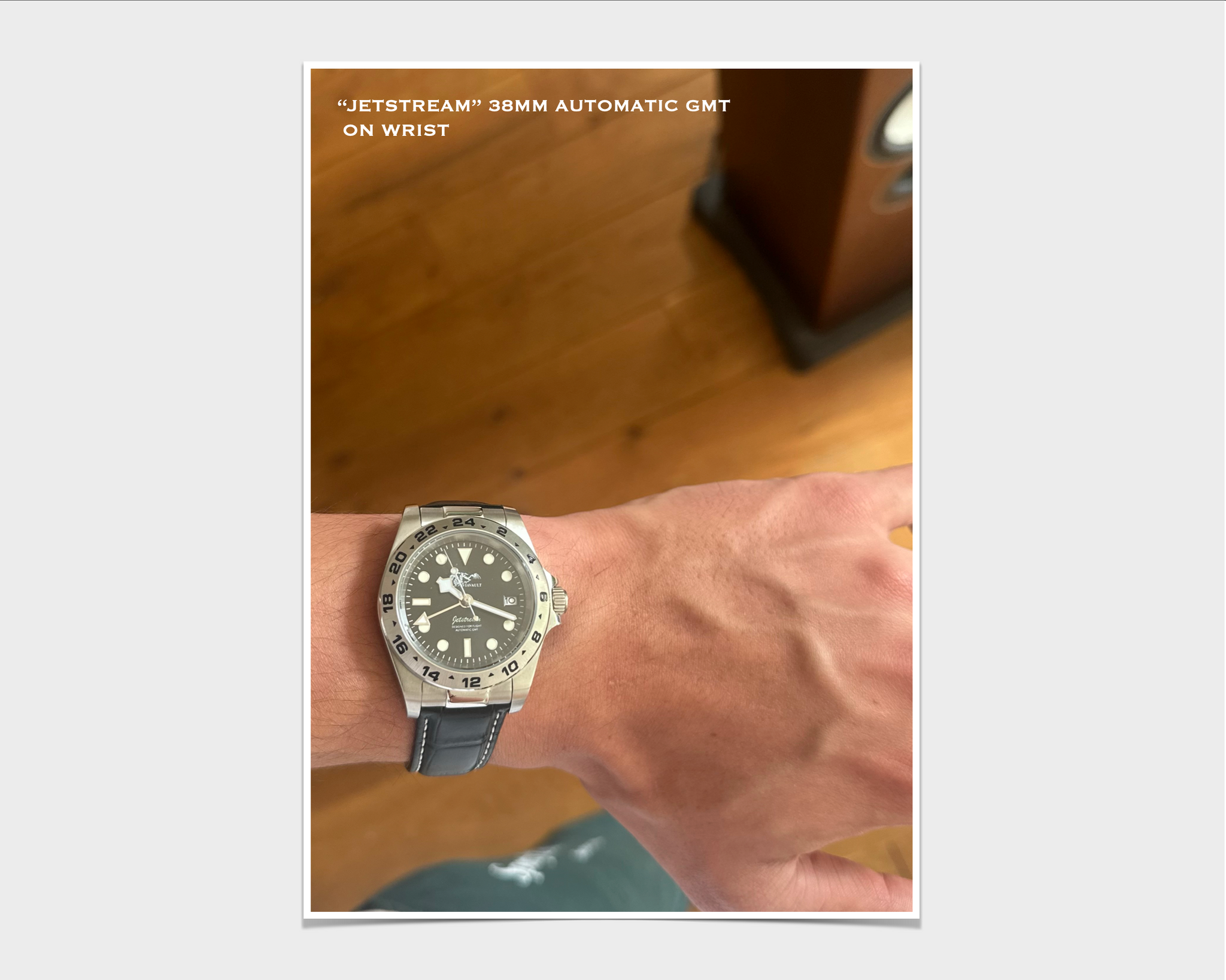 "JETSTREAM" 38MM AUTOMATIC GMT
